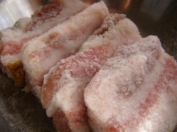 Сало вареное в пакете - шаг 4