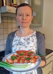 Шашлык из индейки в кефирном маринаде - шаг 9