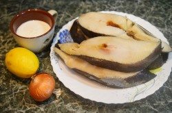 Шашлык из рыбы на мангале - шаг 1