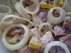 Шашлык из свинины в фольге в духовке мягкий и сочный - шаг 6