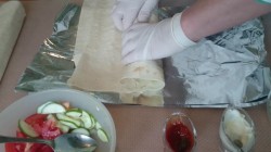 Домашняя шаурма в лаваше с курицей - шаг 3 Домашняя шаурма в лаваше с курицей - шаг 3