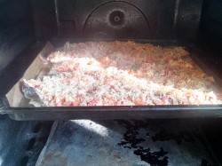 Щука запеченная в духовке со сметаной и овощами - шаг 17 Щука запеченная в духовке со сметаной и овощами - шаг 17