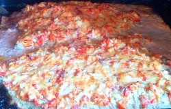 Щука запеченная в духовке со сметаной и овощами - шаг 18 Щука запеченная в духовке со сметаной и овощами - шаг 18