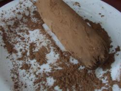 Шоколадная колбаса со сгущенкой из печенья - шаг 7 Шоколадная колбаса со сгущенкой из печенья - шаг 7