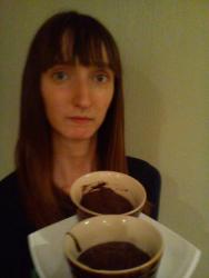 Шоколадное суфле с ванильным вкусом - шаг 4 Шоколадное суфле с ванильным вкусом - шаг 4