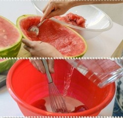 Сладкие арбузные дольки - шаг 2