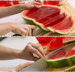 Сладкие арбузные дольки - шаг 4