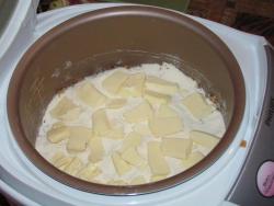 Яблочный пирог в мультиварке открытый - шаг 6