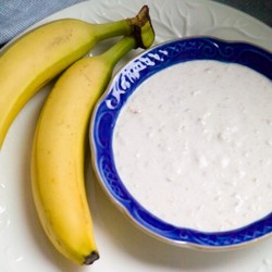 Сметанно-банановый крем с лимонным соком