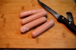 Сосиски на гриле - шаг 2