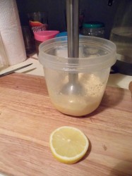 Соус Цезарь с анчоусами - шаг 4 Соус Цезарь с анчоусами - шаг 4