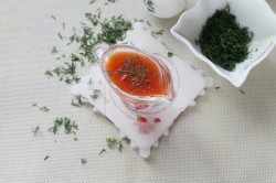 Соус для пельменей с уксусом в домашних условиях - шаг 6