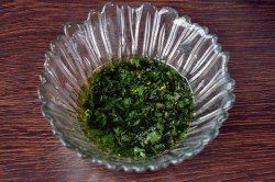 Спагетти в мультиварке c соусом из зелени и чеснока - шаг 5 Спагетти в мультиварке c соусом из зелени и чеснока - шаг 5