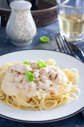 Спагетти с курицей - шаг 7