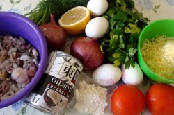 Суфле Морской коктейль - шаг 1