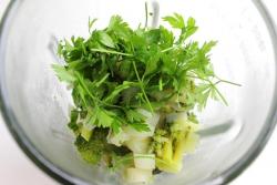 Суп пюре из брокколи со сливками - шаг 7 Суп пюре из брокколи со сливками - шаг 7