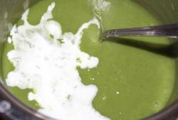 Суп пюре из брокколи со сливками - шаг 9 Суп пюре из брокколи со сливками - шаг 9