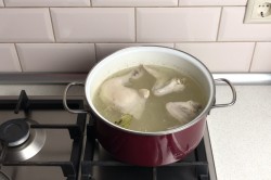 Суп с клецками на курином бульоне - шаг 3 Суп с клецками на курином бульоне - шаг 3