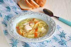 Суп лапша с курицей и картошкой - шаг 9 Суп лапша с курицей и картошкой - шаг 9