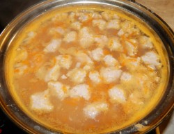 Суп с манкой - шаг 8 Суп с манкой - шаг 8