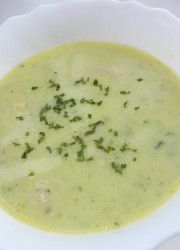Крем-суп из цукини и курицы в мультиварке - шаг 5 Крем-суп из цукини и курицы в мультиварке - шаг 5