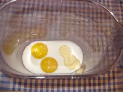 Простой суп пюре из зеленого горошка с желтками - шаг 9 Простой суп пюре из зеленого горошка с желтками - шаг 9