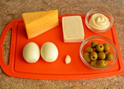 Сырные яйца - шаг 1