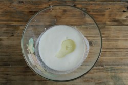 Тесто без сливочного масла - шаг 2 Тесто без сливочного масла - шаг 2