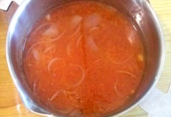 Томатный суп с морепродуктами - шаг 12 Томатный суп с морепродуктами - шаг 12