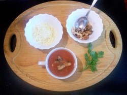 Томатный суп с морепродуктами - шаг 14 Томатный суп с морепродуктами - шаг 14