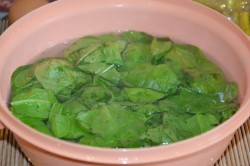 Блины со шпинатом - шаг 2