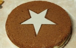 Двойной бисквитный торт 23 февраля - шаг 5