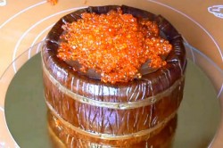 Торт Бочка с икрой - шаг 8