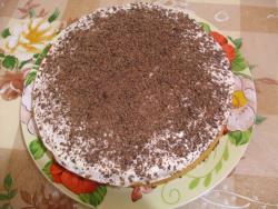 Торт с фруктами без выпечки на коржах - шаг 13 Торт с фруктами без выпечки на коржах - шаг 13