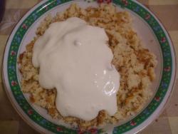 Торт с фруктами без выпечки на коржах - шаг 5 Торт с фруктами без выпечки на коржах - шаг 5