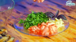 Торт из баклажанов с помидорами - шаг 12