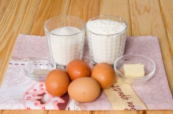 Бисквитный карамельный торт - шаг 1