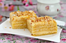 Песочный торт Королевский с заварным кремом - шаг 11 Песочный торт Королевский с заварным кремом - шаг 11