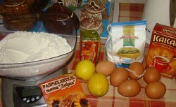 Торт лимонный Дануся - шаг 1