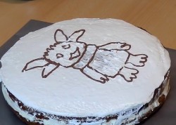 Торт Лунтик без яиц - шаг 13