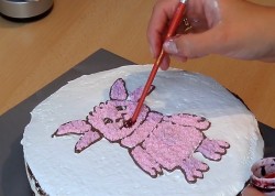 Торт Лунтик без яиц - шаг 17