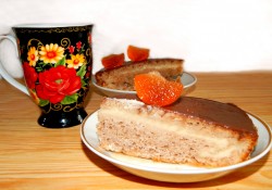 Торт на кефире Фантастика - шаг 16