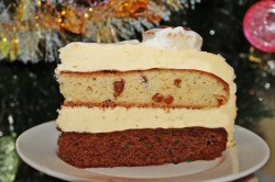 Новогодний торт Часы - шаг 19