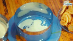 Торт Наполеон без выпечки из слоеного печенья с кремом - шаг 12