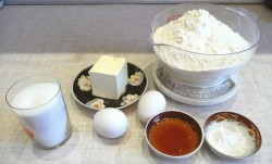 Торт Невеста с цветами йогуртовый - шаг 1