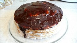 Торт Невеста с цветами йогуртовый - шаг 18