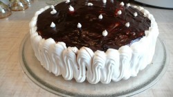 Торт Невеста с цветами йогуртовый - шаг 22