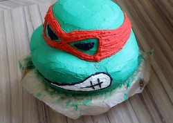 Торт Черепашки ниндзя без мастики - шаг 17 Торт Черепашки ниндзя без мастики - шаг 17