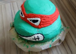 Торт Черепашки ниндзя без мастики - шаг 18 Торт Черепашки ниндзя без мастики - шаг 18