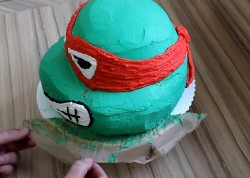Торт Черепашки ниндзя без мастики - шаг 19 Торт Черепашки ниндзя без мастики - шаг 19